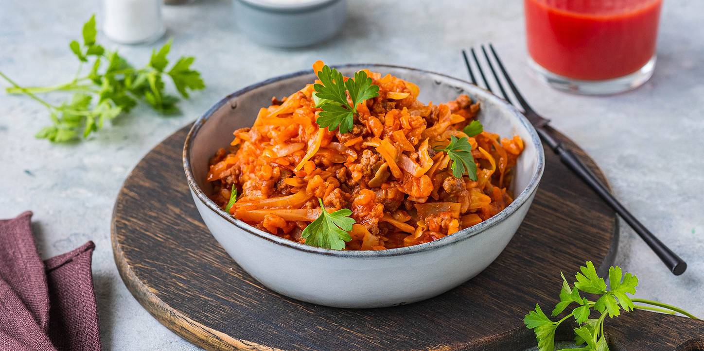 One Pot Cabbage Roll Skillet