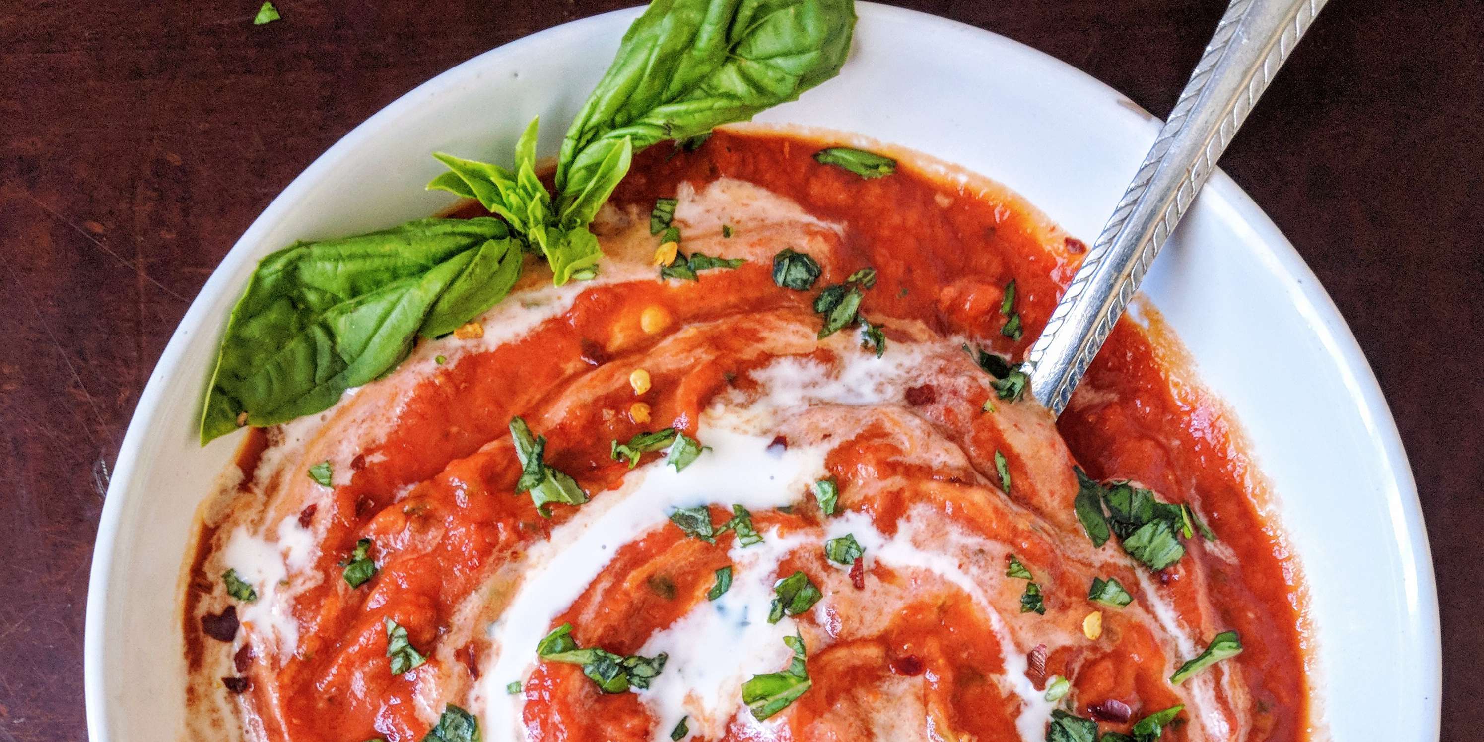 Creamy Roasted Red Pepper Soup