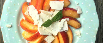 Peaches and Feta