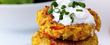 Cauliflower Chickpea Patties