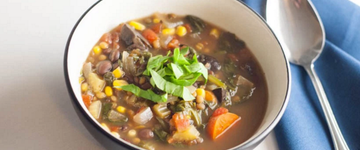 Slow Cooker Lentil Mushroom Soup