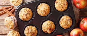 Apple Flax Muffins