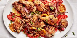 Roast Chicken With Fresh Tomatoes