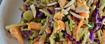 Quinoa Broccoli Slaw