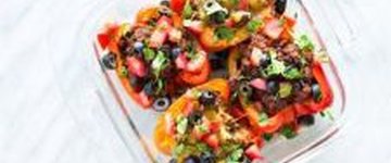 Low Fodmap Taco Stuffed Peppers