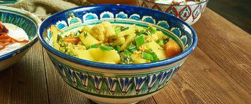 Pea and Broccoli Korma