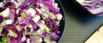 Vinaigrette Slaw with Feta