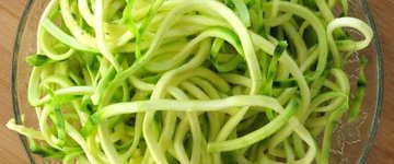 Spiralized Zucchini Pasta