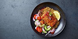 Salmon, Quinoa and Avocado Salad