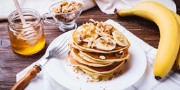 Banana Oat Pancakes