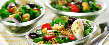 Grilled Corn and Tomato Salad