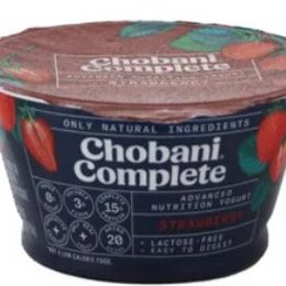 Chobani Complete Strawberry Greek Yogurt