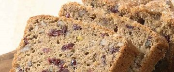 Cranberry Walnut Yogurt Bread