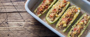 Pizza Zucchini Boats