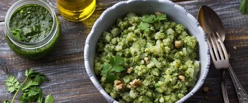 Green Pesto Breakfast Bowl