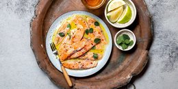 Citrus Ginger Marinated Salmon