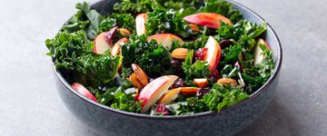 Apple, Cheddar and Kale Salad