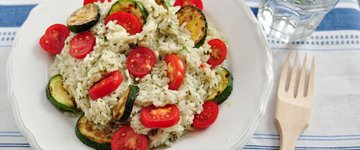 Italian Summer Veggie Rice Bowl