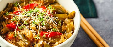 Wok (Dry) Fried Green Goddess Vegetables