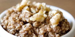 Clean Eating Gingerbread Oatmeal