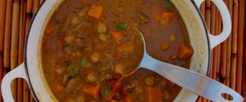 Make-Ahead Vegetarian Moroccan Stew