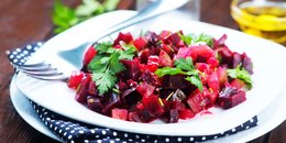 Roasted Beet, Broccoli and Avocado Salad