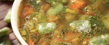 Simple Garden Vegetable Soup