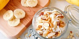 Nut Butter & Banana Overnight Oats