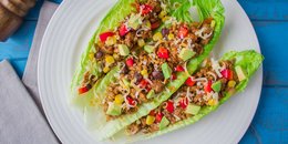 Taco Turkey Lettuce Wraps