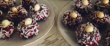 Red Velvet Bliss Balls