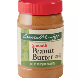 Central Market Smooth Peanut Butter