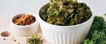 Pesto Kale Chips