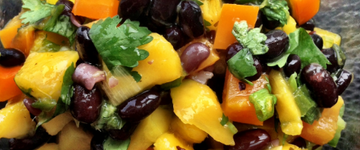 Outdoor Summer Bean & Mango Salad