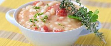 Simple Bean and Coconut Soup