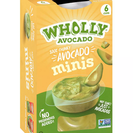 Wholly Guacamole Chunky Avocado Minis Snack Packs