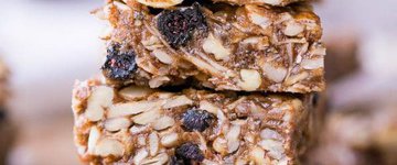 No-Bake Trail Mix Granola Bars (Paleo + Vegan)