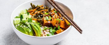 Teriyaki Tofu and Veggie Bowls