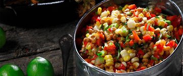 Lentil & Corn Salad