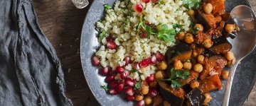 Moroccan Style Eggplant and Tomato Stew