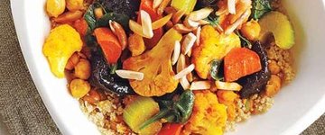 Moroccan Vegetable Couscous (whole wheat)