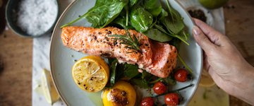 Salmon with Roasted Cherry Tomatoes