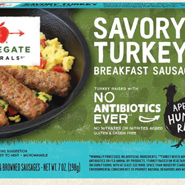 Applegate Naturals® Savory Turkey Breakfast Sausage