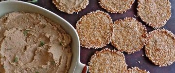 Sesame Cauliflower Rounds