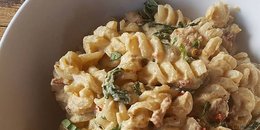 Vegan Sundried Tomato Creamy Pasta 