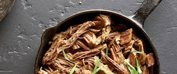 Rosemary Shredded Beef Skillet