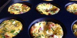 Bacon Egg Breakfast Bites With Chives