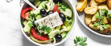 Mediterranean Salmon Salad