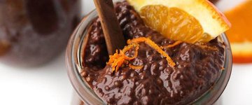 Chocolate Orange Chia Pudding