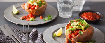 Black Bean Sweet Potato Tacos