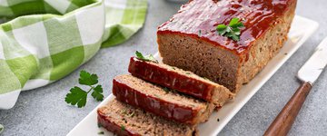 Vegan "Meatloaf" with Veggies